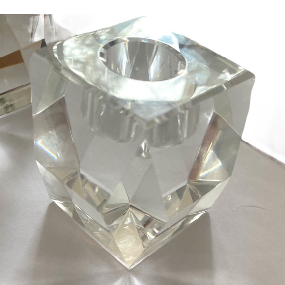 Rosenthal crystal candle holder set - Picture 11 of 11